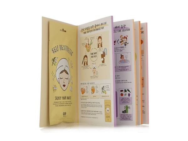 Korean Home Care Mask Set for Head to Toe Spa Treatment - G9SKIN Self Aesthetic 8 Sheets
