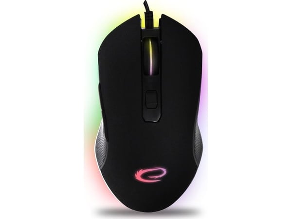 Esperanza EGM302 kablet gamingmus LED RGB 6D optisk USB-C Nemesis