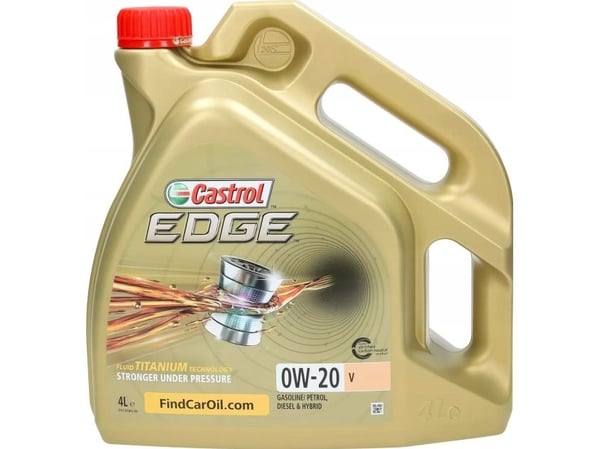Castrol motorolje Edge Titanium Fst 0W-20, 4 L