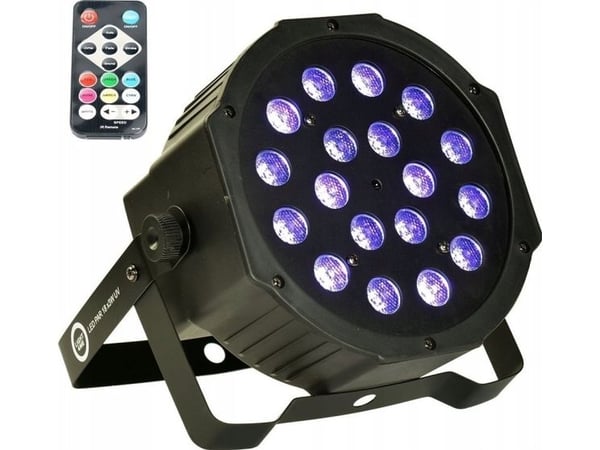 LIGHT4ME LED PAR 18x3W UV-reflektor