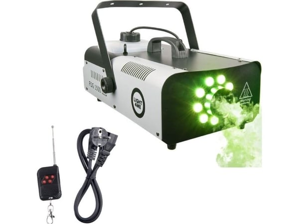 LIGHT4ME FOG 1500 LED rökmaskin dimmaskin med pilot