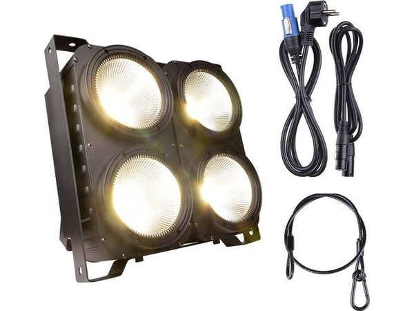 LIGHT4ME BLINDER LED 4x100W scenreflektor/stroboskop