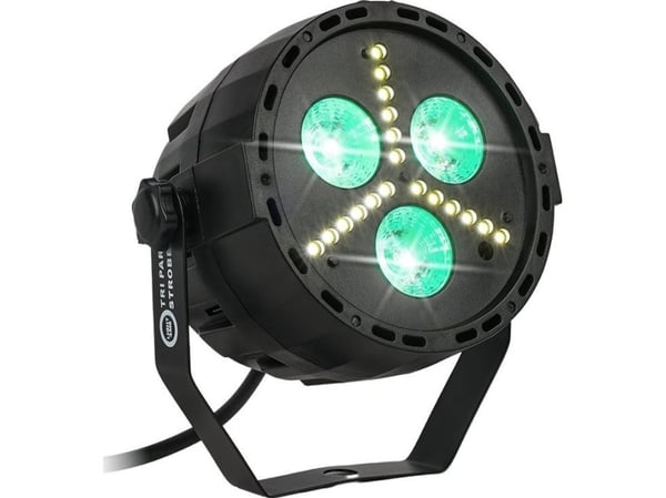 LIGHT4ME PAR VALONHEITIN STROBOSKOOPPI PUOLUE VALO DISKO VALO VAIKUTUS LED RGB