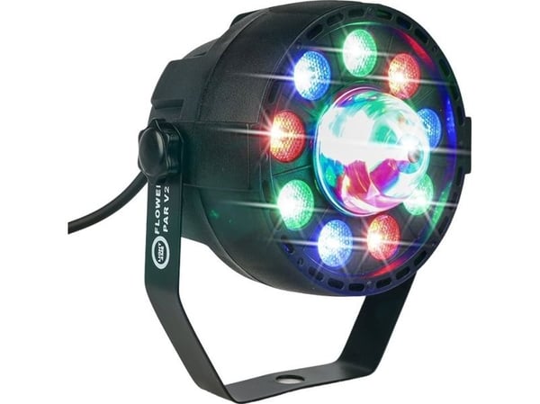 DJ-diskoreflektor LED RGB flower par V2