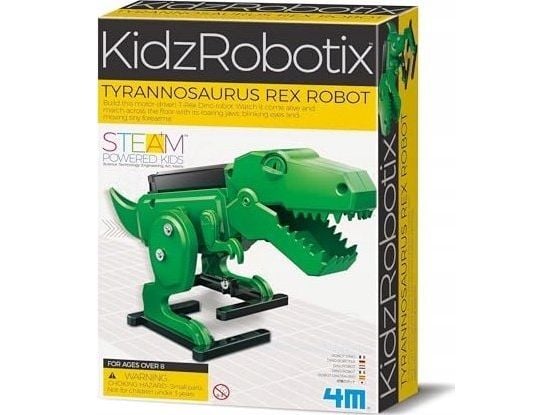 4M Tyrannosaurus Rex Robot, Ingeniørvitenskapssett, Ingeniørvitenskap, 8 år