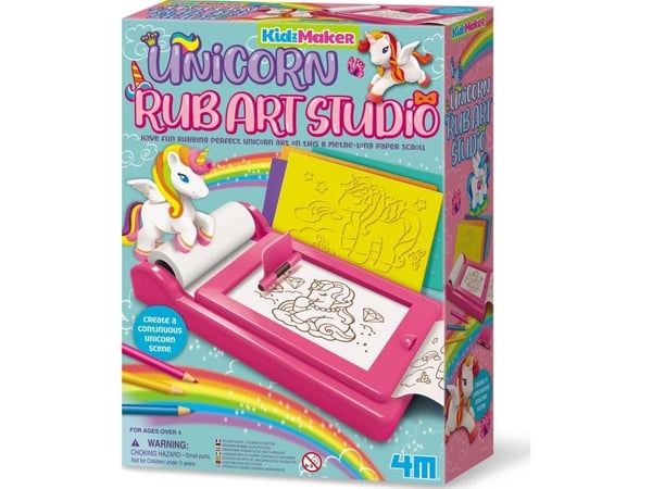 4M KidzMaker DIY-pakkaus Art Studio Yksisarviset