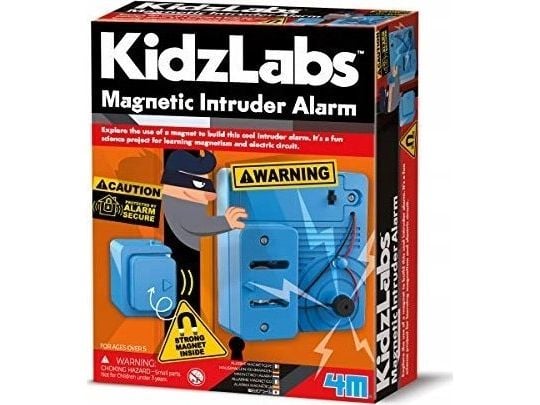 4M 4M KidzLabs DIY magnetisk innbruddsalarmsett