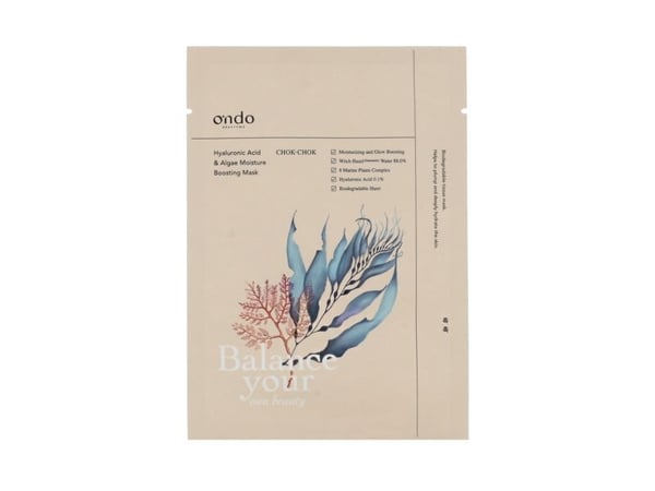 Ondo Beauty 36.5 CHOK-CHOK Hyaluronic Acid & Algae Moisture Boosting Mask 25 g
