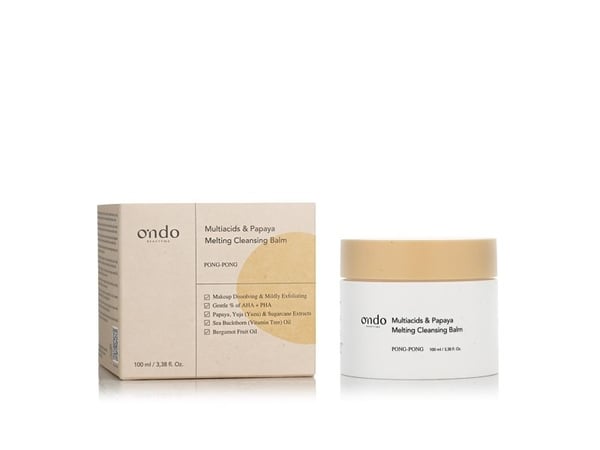Ondo Beauty 36.5 PONG-PONG Multiacids & Papaya Cleansing Balm 100 ml