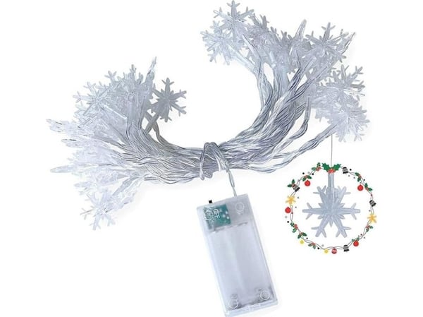 Juletrelys ATL DA324 LED juletrelys 3m kronblad
