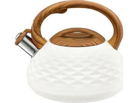 Dajar Vattenkokare med visselpipa AMBITION GOLF, rostfritt stål, även lämplig för induktionshäll, 2,3 L | Levereras