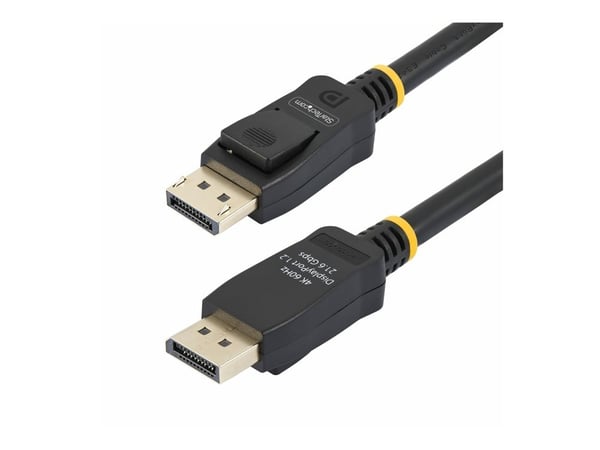 StarTech 2m VESA Certified DisplayPort 1.2 Cable - 10 Pack - 4K 60Hz - DisplayPort-kabel - DisplayPort (hann) låst til DisplayPort (hann) låst - Di...