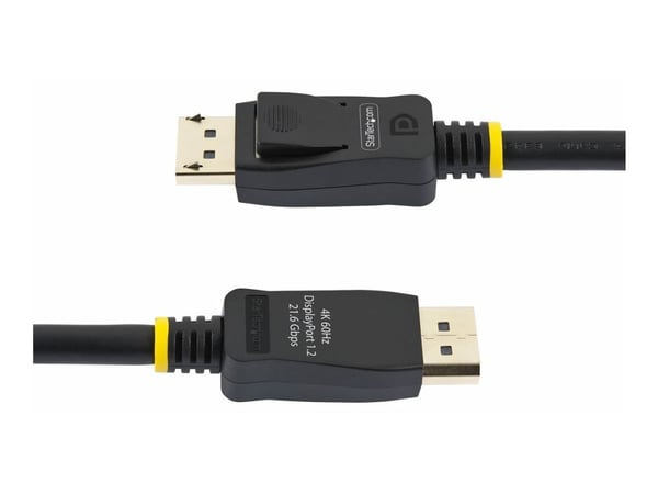 StarTech 2m VESA Certified DisplayPort 1.2 Cable - 10 Pack - 4K 60Hz - DisplayPort-kabel - DisplayPort (hann) låst til DisplayPort (hann) låst - Di...