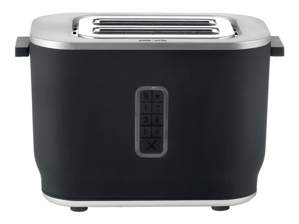 Gorenje T800ORAB - Brødrister - 2 skive - 2 Spor - svart