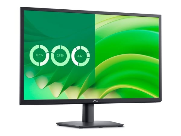 Dell E2725H - LED-skjerm - 27" - 1920 x 1080 Full HD (1080p) @ 75 Hz - VA - 300 cd/m² - 3000:1 - 5 ms - VGA, DisplayPort - BTO - med 3-års Advanced...
