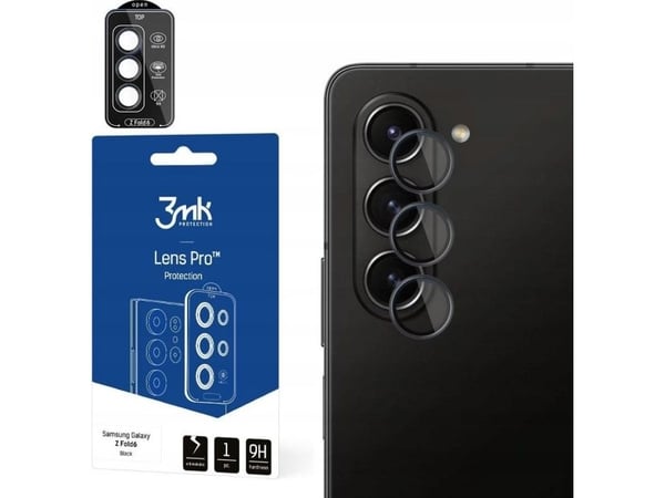 3MK 3mk Lens Protection Pro for Samsung Galaxy Z Fold 6, svart