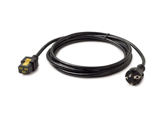 APC - Strömkabel - IEC 60320 C19 till power CEE 7/7 (hane) - AC 240 V - 16 A - 3 m - svart - för P/N: SMT2200I-AR, SMT2200R2I-AR, SMT3000I-AR, SMT3...