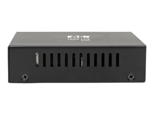 Eaton Tripp Lite Series Gigabit SFP Fiber to Ethernet Media Converter, POE+, International Power Cables, 10/100/1000 Mbps - Fibermediekonverterare ...