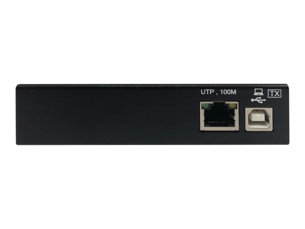Eaton Tripp Lite Series USB over Cat6 Extender 1-Port Industrial, ESD Protection, PoC - USB 2.0, Mountable, 330 ft., TAA - USB-utvider - USB, USB 2...
