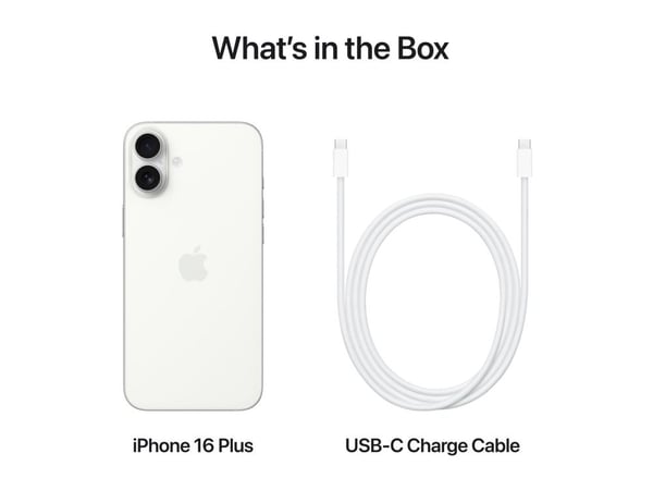 Apple | iPhone 16 Plus - 128 GB - White