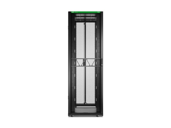 APC NetShelter SX Gen 2 - Rack skap - 2258 H x 750W x 1200D mm, med sider - står på gulv - svart - 48U - 19" - TAA-samsvar - for P/N: SMT1000RM1U, ...