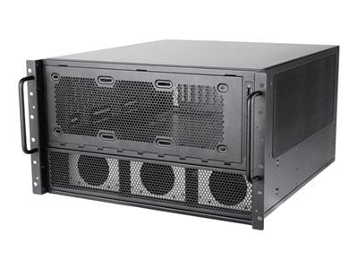 Silverstone RM600, Teline, Palvelin, musta, ATX, EATX, mikro ATX, Mini-ITX, SSI CEB, SSI EEB, Terästä, 6U