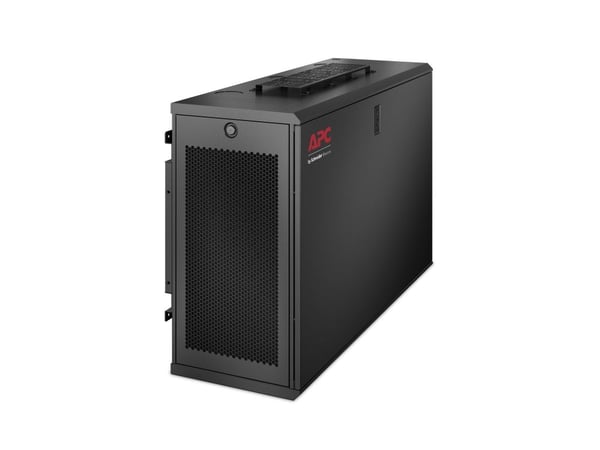 APC NetShelter WX AR106VI - Skap - veggmonterbar - svart - 6U - 19"