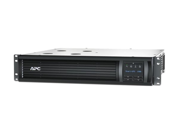 APC Smart-UPS 1500VA LCD RM - UPS (rackversio) - AC 220/230/240 V - 1000 Watt - 1500 VA - RS-232, USB - output-stikforbindelser: 4 - 2U - sort - me...