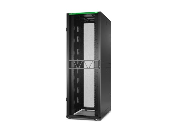 APC NetShelter SX Gen 2 - Rack skap - 2258 H x 750W x 1200D mm, med sider - står på gulv - svart - 48U - 19" - TAA-samsvar - for P/N: SMT1000RM1U, ...