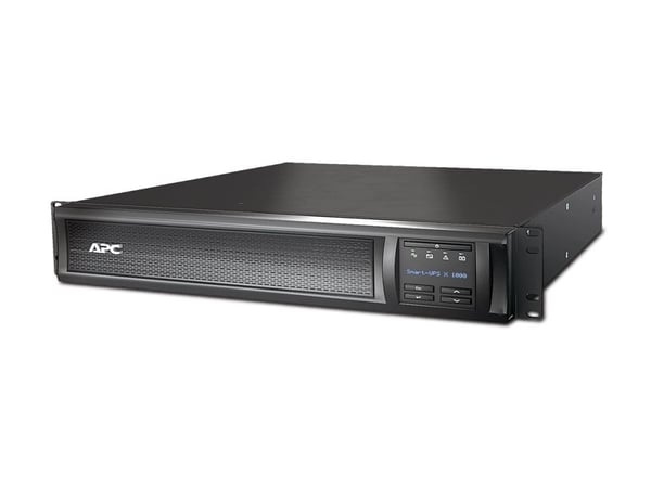 APC Smart-UPS X 1000 Rack/Tower LCD - UPS (kan monteras i rack) - AC 230 V - 800 Watt - 1000 VA - RS-232, USB - utgångskontakter: 8 - 2U - svart