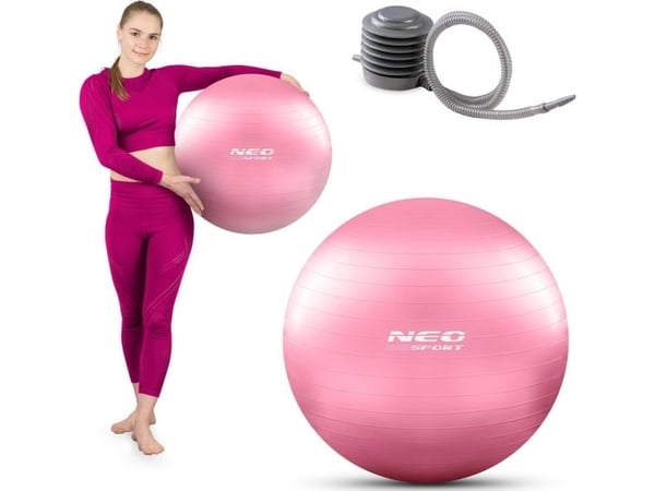Neo-Sport Träningsboll 55 cm NS-950 rosa