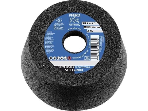 PFERD Cup wheels SG STEELOX, 11 cm, 2 styck