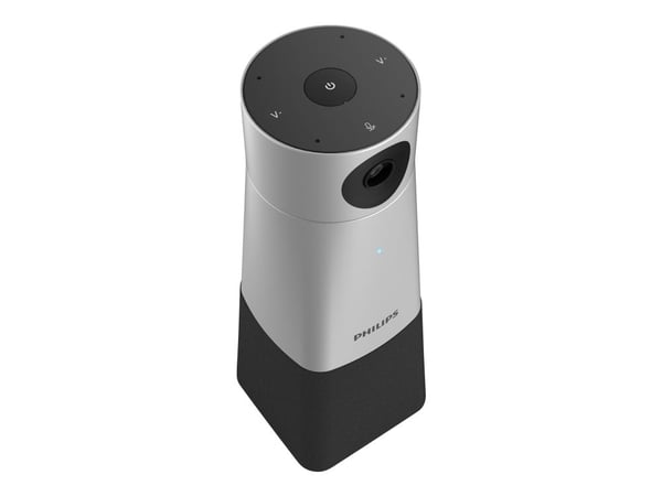 Philips Dictation SmartMeeting - HD Audio and Video Conferencing Solution - silver, mörkgrå