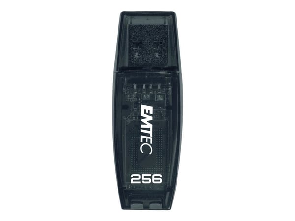 EMTEC Color Mix C410 - USB-flashstasjon - 256 GB - USB 3.0 - svart
