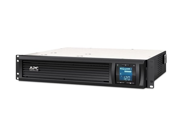 APC Smart-UPS C - UPS (kan monteres i rack) - AC 230 V - 600 watt - 1000 VA - USB, serial - utgangskontakter: 4 - 2U - svart - med APC SmartConnect...