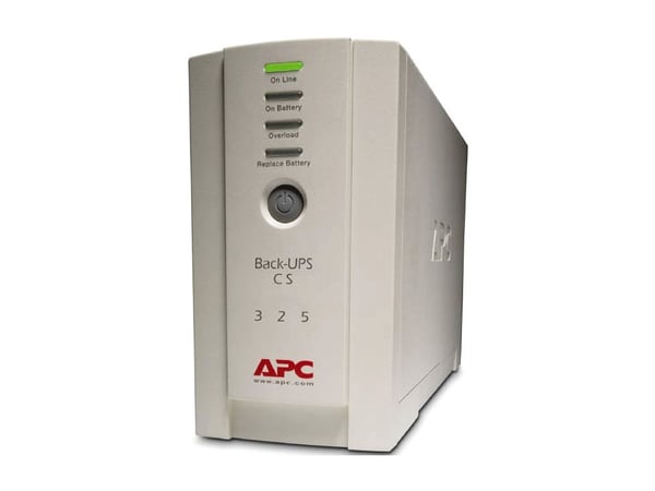 APC Back-UPS CS 325 - UPS - AC 230 V - 210 watt - 350 VA - utgangskontakter: 4 - beige