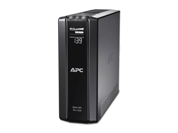 APC Back-UPS Pro 1500 - UPS - AC 230 V - 865 watt - 1500 VA - RS-232, USB - utgangskontakter: 10 - svart