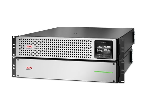 APC Smart-UPS On-Line - UPS (kan monteres i rack) - AC 220/230 V - 2700 watt - 3000 VA - USB - utgangskontakter: 8 - 4U - 1.83 m kabel - svart, sølv
