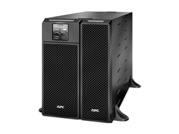 APC Smart-UPS SRT 6000VA - UPS - AC 230 V - 6000 watt - 6000 VA - Ethernet 10/100, USB - utgangskontakter: 13 - svart - for P/N: SRT1500RMXLI-NC, S...