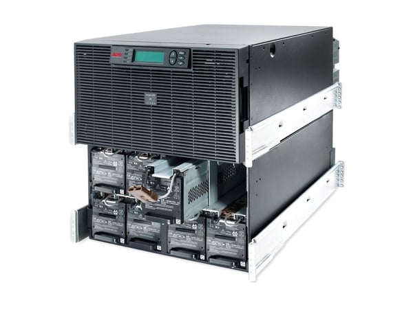 APC Smart-UPS On-Line, Taajuuden kaksoismuunnos (verkossa), 15 kVA, 12000 W, Sini, 40 - 70 Hz, 220 V