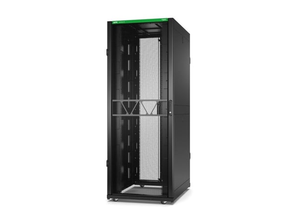 APC NetShelter SX Gen 2 - Rack skap - 1991 H x 750W x 1070D mm, med sider - står på gulv - svart - 42U - 19" - TAA-samsvar - for P/N: SMT1000RM1U, ...