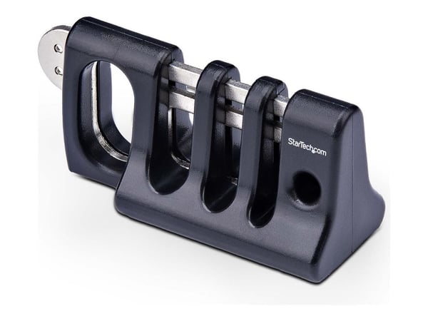 Startech Peripheral Cable Anchor Lock, Keyboard/Mouse Cable Trap - Sikkerhetskabelanker - skrivebordsmonterbar - svart - TAA-samsvar