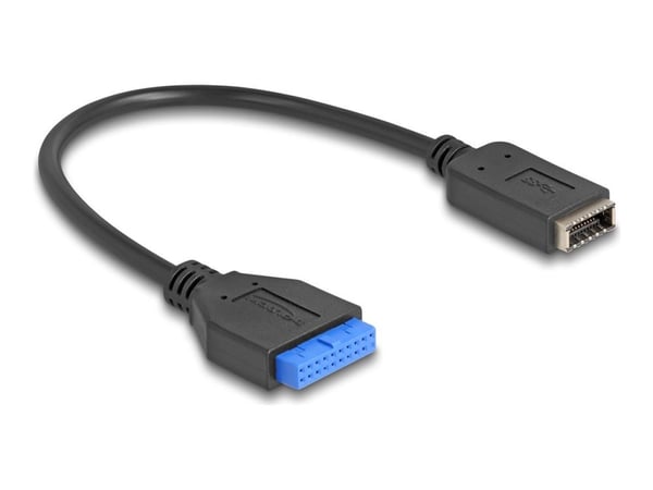 Delock USB 5 Gbps kabelpostkontakt til intern USB Type-E Key A-kontakt 25 cm