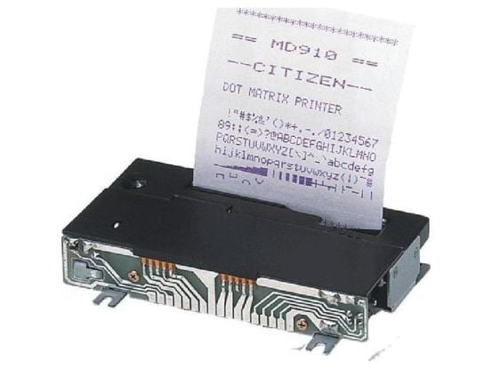 Citizen MD910SS - Kvitteringsskriver - punktmatrise - Rull (5,8 cm) - 8 pin - inntil 2.5 linjer/sek - seriell