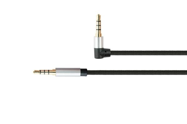 Python GC-M0233, 3.5mm, Hankjønn, 3.5mm, Hankjønn, 1,5 m, Sort