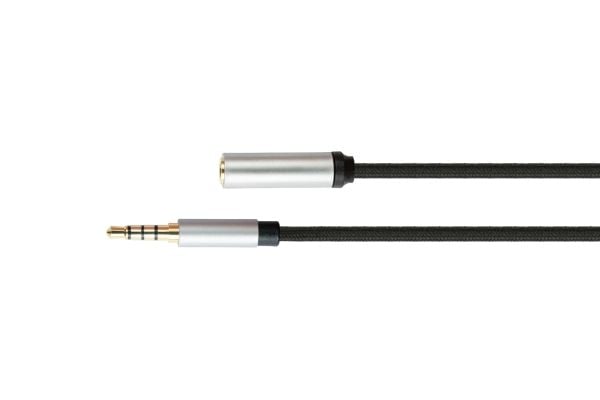 Python GC-M0240, 3.5mm, Hunkjønn, 3.5mm, Hankjønn, 3 m, Sort