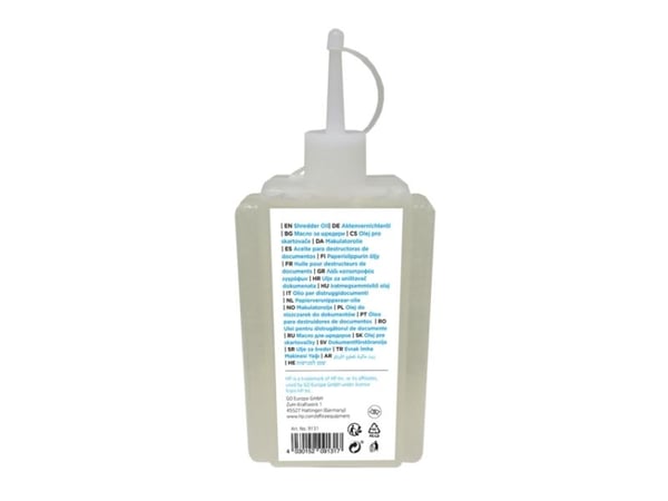 HP 9131, Smøreolje, 0,12 l, Gjennomsiktig, 63 mm, 27 mm, 140 mm