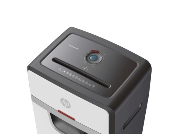 HP 2808, Mikrokutt-makulering, 22 cm, 2 mm, 30 l, 65 dB, Knapper