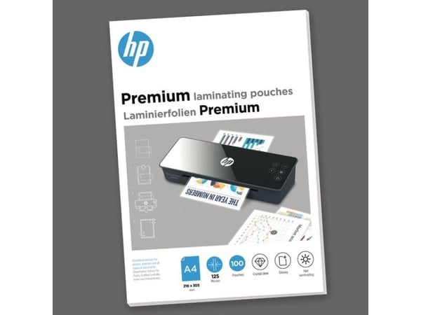 HP 9124, Blank, Gjennomsiktig, DIN A4, 216 mm x 303 mm, Termisk, 0,08 mm, 244 mm