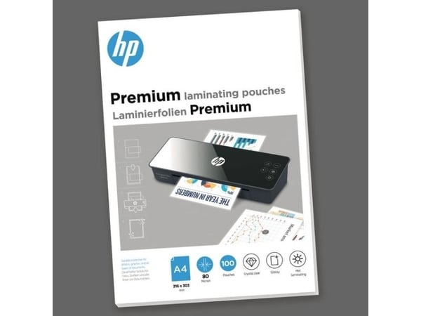 HP 9123, Blank, Gjennomsiktig, DIN A4, 216 mm x 303 mm, Termisk, 0,08 mm, 244 mm